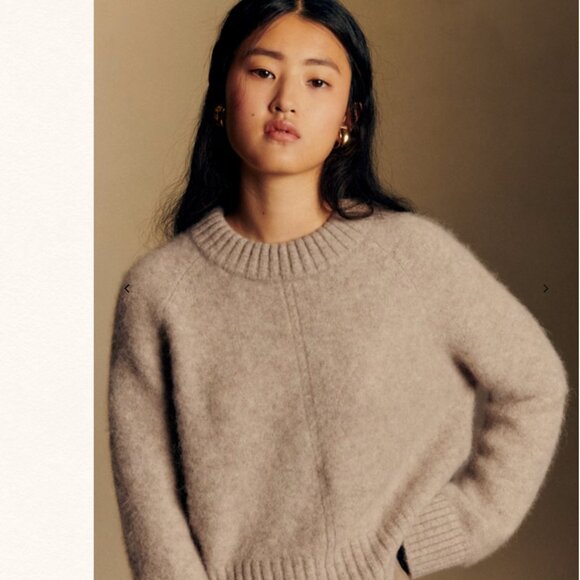 Sezane - Sama Jumper - Taupe - Size Medium - Picture 1 of 10